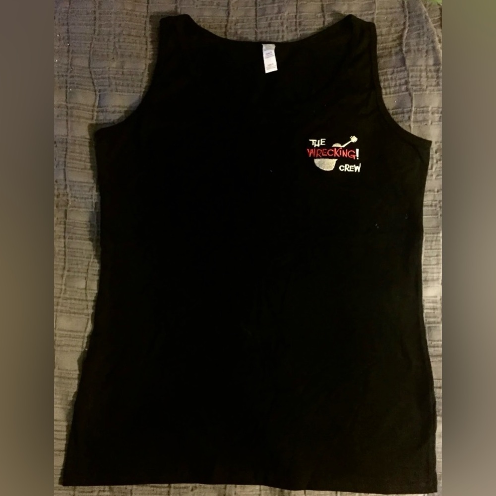 The Wrecking Crew Film 2008 Tshirt Tank Ladies Sz L Gift from director RARE NEW